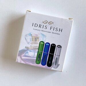 Refillable Perfume Atomizer Bottle 4 Pack Portable Mini Pump Dispensers Travel